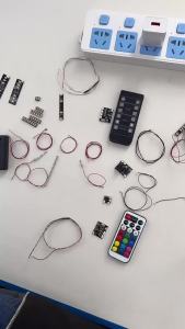 DIY Lighting USB Power Cable 5V 50cm with 0.8mm Pin for Custom Lamp and Strip Installations