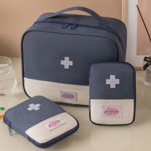 Portable Outdoor First Aid Kit Travel and Household Emergency Epidemic Prevention Medicine Storage Bag Storage Bag