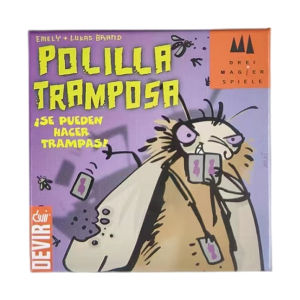 POLILLA TRAMPOSA Spanish Cheating Moth German Cockroach Adult Children Leisure Party Game Creative Small Gifts Spanish