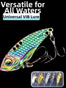 SEELUCKER | Metallic VIB Lure Shad Fishing Bait Spinner
