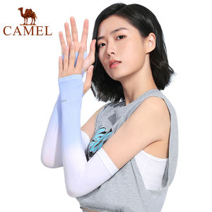 Camel Ống Tay Chống Nắng UPF50 + Phi Giới Tính Ống Tay Lái Xe Đạp Băng
