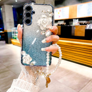 เคสโทรศัพท์สำหรับ Samsung A56 A36 A26 A16 A55 A35 A25 A15 A54 A34 A14 A04S A13ปลอกพร้อมสายคล้องนุ่ม5กรัม