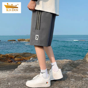 Quần Short Thể Thao Mùa Hè KIN DON 2025 Quần Dài Năm Điểm Mỏng Nhanh Khô Rộng Rãi Thường Ngày Quần Dài Thẳng Cạp Vừa