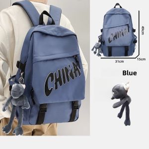 OUDENGPAI | Large Capacity Backpack For Boys 2025 New Casual Style Double Shoulder Bag For Middle School High School And College Students