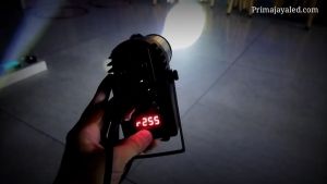 PENGIRIMAN CEPAT PINSPOT Lampu Sorot LED Spotlight Stage Party EU Plug 9W 240V 9WRGB / lampu sorot panggung bergerak dmx / lampu panggung sensor musik warna warni lighting dangdut / lampu disko kelap kelip putar sensor suara musik tembak buat panggung