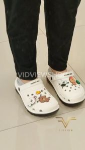 VIDVIEW !!ลดสนั่น!! รองเท้าหัวโต ลาย Line Friends หญิง Adda 5TD24WC พื้น 2density ถนอมเท้า เบอร์ 36-39 ฟรี Jibbitz รองเท้าแฟชั่น