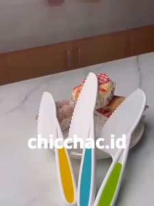 Pisau Plastik 3 Set Serbaguna / Pisau Plastik Anak Murah / Practical Life Skills Training Praktis