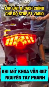 VARIO 160 150 125 - Bộ mạch sẵn giắc zin tạo chớp stop F1 Vario từ 2018 - nhiều kiểu