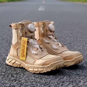 TERBARU-RUM 89 SEPATU BOOTS PRIA PDL MILITER 6 inch krem gurun TALIPUTAR