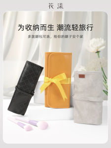 Túi đựng mỹ phẩm cầm tay Hua Yang có túi đựng cọ trang điểm dung tích lớn được thiết kế dành cho nghệ sĩ trang điểm chuyên nghiệp