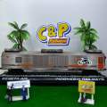 [MAINAN KERETA API INDONESIA] KA ARGO WILIS CC206 Rangkaian Kereta Eksekutif [Handmade by C&P Railways]. 