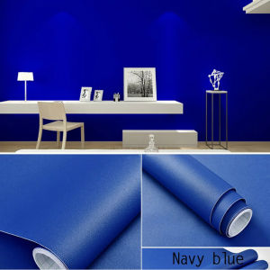 Self Adhesive Vinyl Film Wallpaper Waterproof Wall Stickers for Bathroom Kitchen Furniture Room Decor Home Improvem