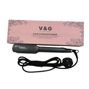 V&G Professional Hair Straightener Ceramic Plate Curling Iron Small Large 208 308