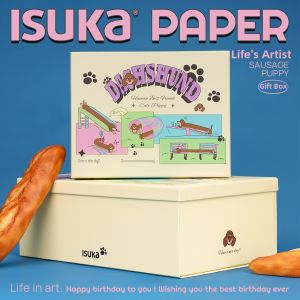 ISUKA | Vintage American Style Gift Box Dachshund Theme