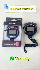 STOPWATCH FLOTT PROFESIONAL 10 30 60 100 200 SET MEMORI WATER RESISTANT