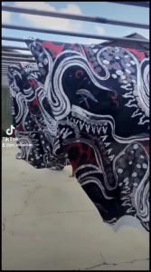 KEMEJA BATIK PRIA LENGAN PANJANG BATIK PRIA MURAH TERBARU SIZE M L XL XXL KEMEJA BATIK MOTIF GAJAH MADA HITAM