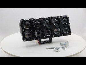 New High-Quality LED Mini Driving Light Spot for Motorcycles - Universal Fit Yellow Light