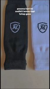 RAXEN - Kaos Kaki Sambung Sepak Bola Futsal Dewasa / Sambungan Kaus Kaki Olahraga / Leg Sleeve Sock