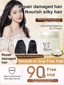 Penyelamat Rambut Keriting dan Pewarnaan: Masker Rambut Sarang Burung & Hydro-gel V7