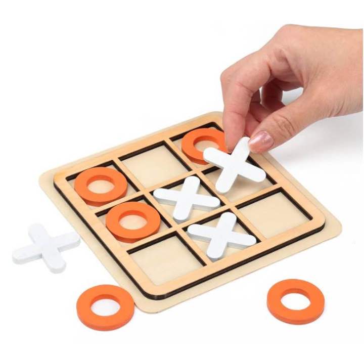 Tic Tac Toe Game XO Table Toy Classical Family Children Puzzle Game ...