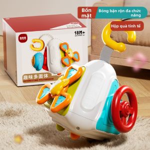 YISBRO | Khối Lập Phương Hoạt Động Montessori Đồ Chơi Ghép Hình