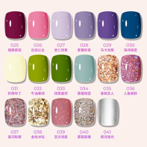New Transparent Nude Color Water-Based Nail Polish No UV Lamp Required Flash Bang Long-Lasting Protection Oil Nail Polish