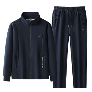 APLOVERS | Spring Autumn Running Training Riding Long Pants And Long Sleeve Jacket Sport Set