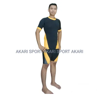 BAJU RENANG DEWASA SETELAN BAJU CELANA SPANDEK PREMIUM