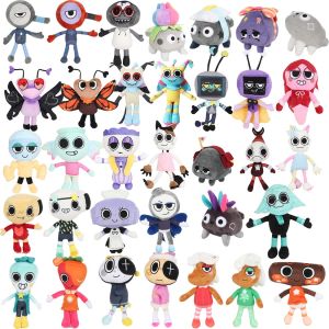 2025 ใหม่ 28 ซม.-30 ซม.Dandys World ของเล่นตุ๊กตาการ์ตูนตุ๊กตา Plush ของเล่นสยองขวัญเศษ Goob ตุ๊กตาเด็กของขวัญวันเกิดของเล่น