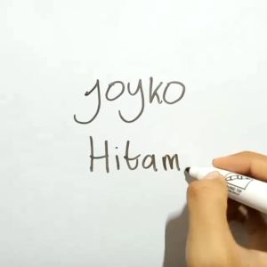 WhiteBoard Marker Spidol Joyko WM-28 WM-17 HITAM