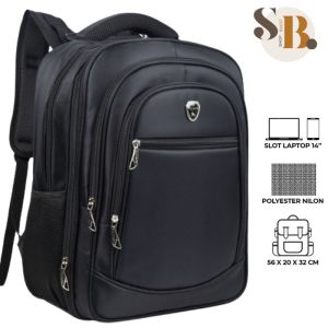[PROMO LEBARAN] Tas Pria Ransel Laptop Polo Import PL Power Tas Punggung Pria Tas Laptop USB Port Good Quality