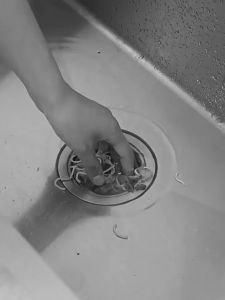 Sink Strainer Cactus Shape Pressing Sink Filter Plastic Drain Net Kitchen Food Slag Drain Basket