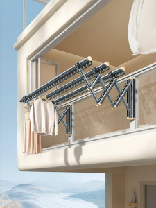 BIREN | Outdoor Fixed Wall-Mounted Folding Drying Rack