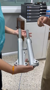 โช้คหน้า ชุดโช๊คหน้าพร้อมแกน+สปริง YAMAHA SPARK115I/ NANO/ 11O/ Z ยามาฮ่า สปาร์ค115I/ นาโน/ 110/ แซด ไม่ต้องแปลง ชุดโช้คอัพ พร้อมส่ง