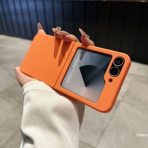 Ultra-Thin Flip Cover for Samsung Galaxy Z Flip6 Flip7 W25 W24 Flip Fashionable Protective Case for Men And Women Anti-Fall