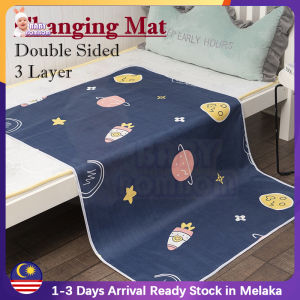 Washable Changing Mat Baby 隔尿垫婴儿儿童成人 Waterproof Pelapik Kalis Air Pad Telap Tukar Lampin Travel Baby Mat
