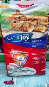 Cat n Joy Triple Protection แค็ท เอ็นจอย แบ่งขาย 1kg. อาหารเม็ด สำหรับแมวโตทุกสายพันธุ์ มี 3 รสชาติ