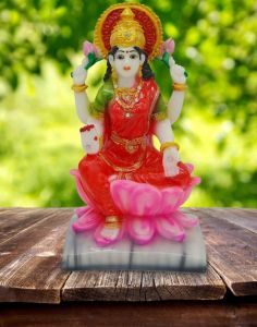 MAHA LAKSHMI MarbleGoddess Laxmi | mahaLakshmi silai Idol 7 Inches