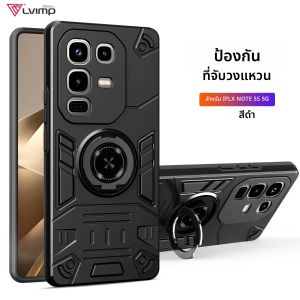 เคสเกรดทหารสำหรับ INFINIX Note 50 Pro 50s 50X 4G Note50 Pro Note50s ป้องกันแรงกระแทก พร้อมขาตั้งแบบวงแหวน