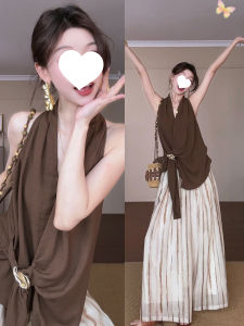 Karrar betsey | Bộ Đồ Hai Mảnh Kiểu Dáng Retro Sang Trọng Cho Mùa Hè