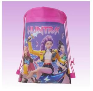 Hasbro | Spot anime cartoon non-woven drawstring bag lightweight childrens backpack storage bag childrens portable gift handbag