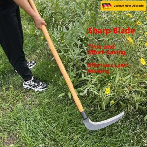 NIANXU | Manganese Steel Forged Large Scythe for Grass Cutting