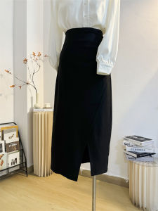 Elegant White French Style Satin Shirt Womens Long Sleeve Simple Commute Personality Acetate Top Straight Tube Button Detail