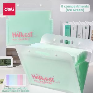 deli | Handheld Multilayer Large Capacity A4 File Folder