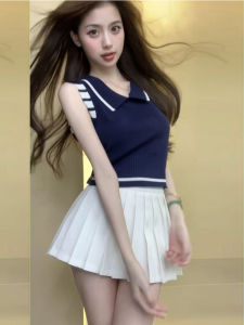 Slimming Summer Polo Top Set for Women New Style Seamless Strapless Backless Design Perfect for Young Girls Polyester Material