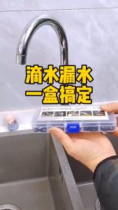 Hộp 100 Ron Cao Su - Gioăng Cao Su Vòi Nước - Vòng Đệm Cao Su O-Ring Đa Năng Chống Rò Rỉ Cho Ống Nước Nhà Bếp Phòng Tắm