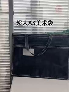 BECORATE A3 Size Art Bag File Document Zipper Expandable Net Envelope Large Capacity