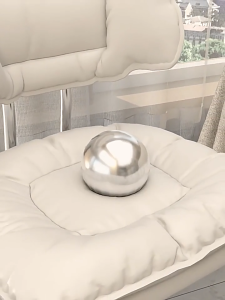 SiamHome Swivel Chair Soft Cloud Makeup Office Back Chair Adjustable Height Hydraulic Bar Chair Kerusi Kerusi Solek Kerusi Pusing 椅子 化妆凳