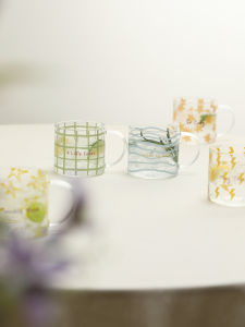 LOTUS BLUE | High Aesthetic Glass Cup