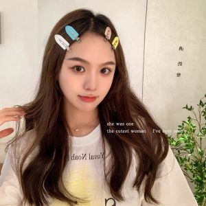 Tooyoo Traceless Hair Clip Women Side Hair Clip DIY Duckbill Clip Korean Headwear
